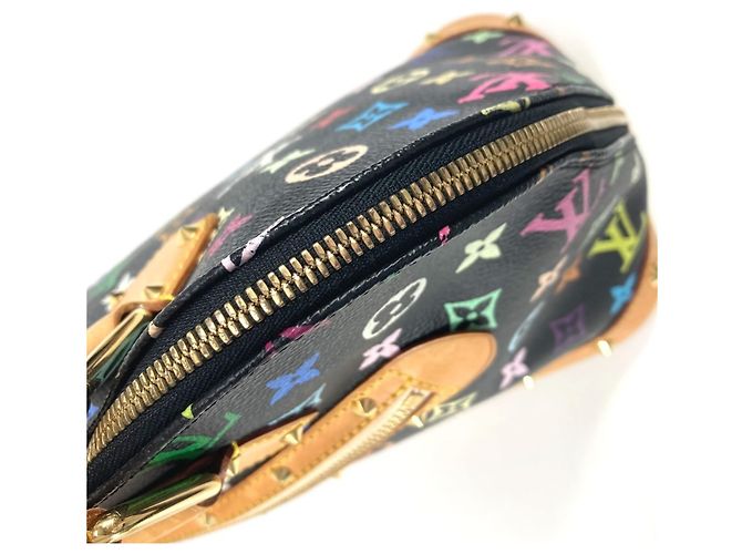 Louis Vuitton Monogram Multicolor Alma PM Tote Bag Schwarz Mehrfarben - Ansicht 13