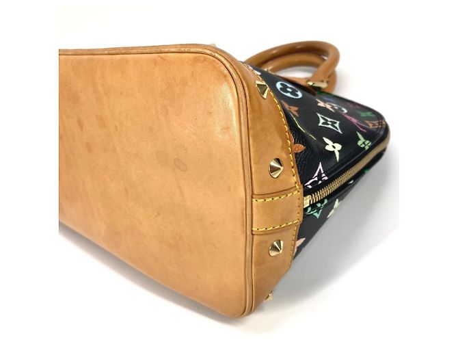 Louis Vuitton Monogram Multicolor Alma PM Tote Bag Schwarz Mehrfarben - Ansicht 9