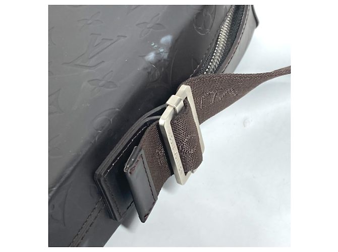 Borsa Steve Monogram Glacé Louis Vuitton Marrone - vista 12