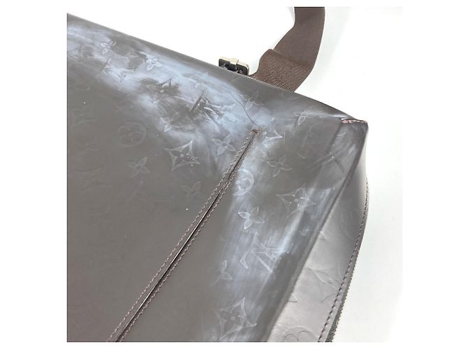 Borsa Steve Monogram Glacé Louis Vuitton Marrone - vista 13
