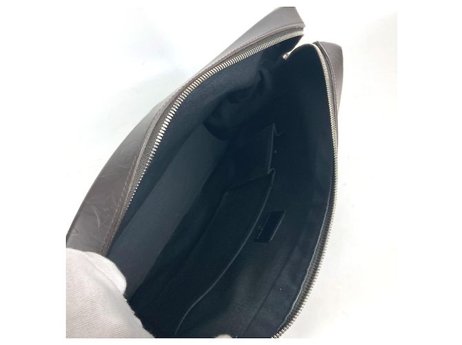 Borsa Steve Monogram Glacé Louis Vuitton Marrone - vista 14