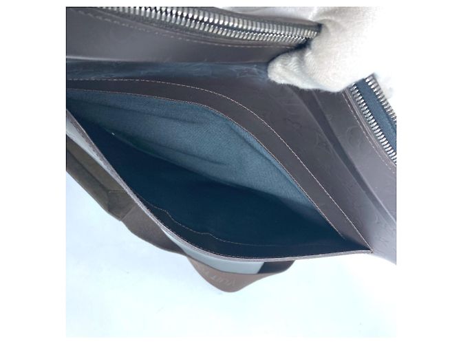 Borsa Steve Monogram Glacé Louis Vuitton Marrone - vista 16
