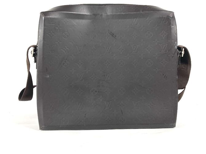 Borsa Steve Monogram Glacé Louis Vuitton Marrone - vista 2