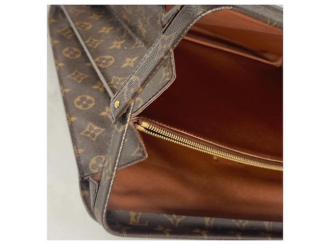 Borsa Documenti Chiusura Monogramma Louis Vuitton Marrone - vista 13
