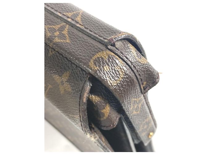 Borsa Documenti Chiusura Monogramma Louis Vuitton Marrone - vista 9