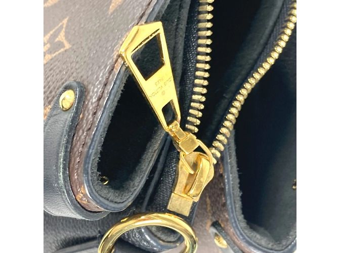 Borsa Tote Louis Vuitton Monogram Soufflot NV MM Marrone Monogramma - vista 11