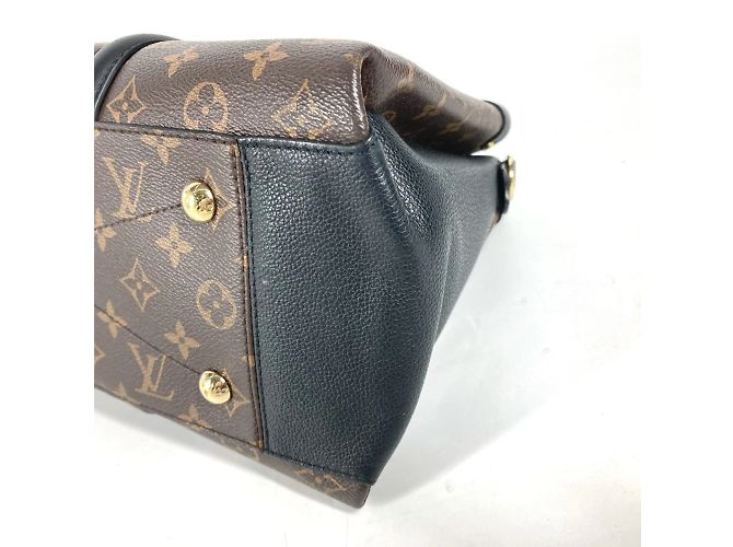 Borsa Tote Louis Vuitton Monogram Soufflot NV MM Marrone Monogramma - vista 6