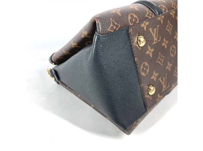 Borsa Tote Louis Vuitton Monogram Soufflot NV MM Marrone Monogramma - vista 7