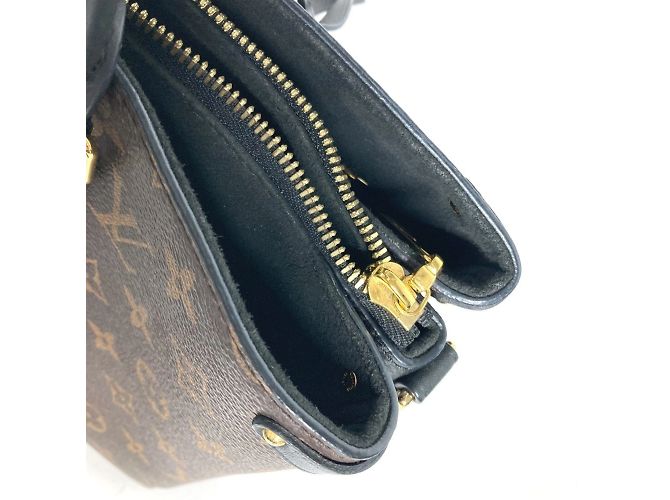 Borsa Tote Louis Vuitton Monogram Soufflot NV MM Marrone Monogramma - vista 9
