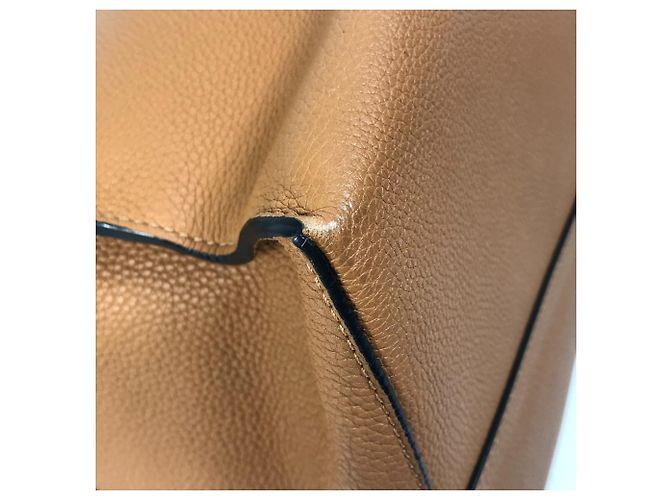 Loewe Medium Anagram Tote Leder Schultertasche Braun Kamel - Ansicht 4