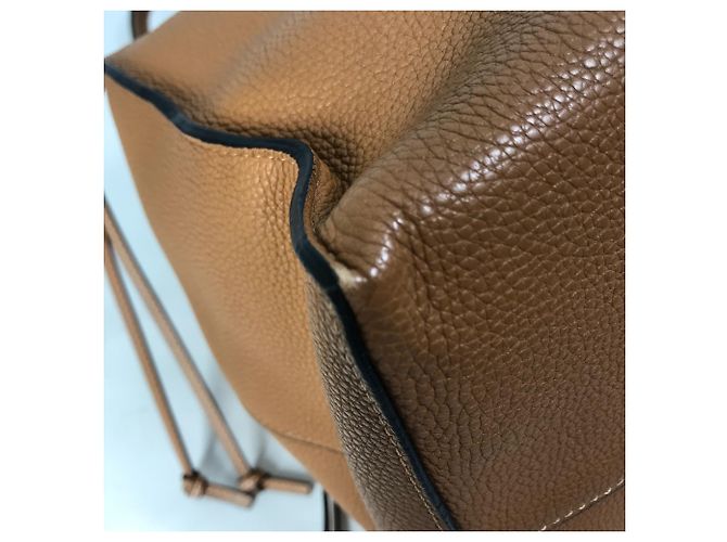 Loewe Medium Anagram Tote Leder Schultertasche Braun Kamel - Ansicht 6