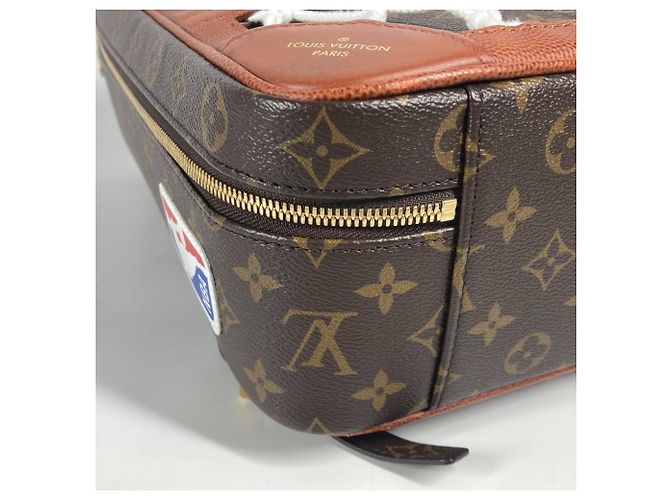 Louis Vuitton NBA Collaboration Shoebox Backpack Brown Monogram - view 11