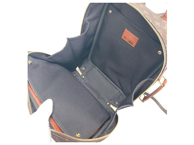 Louis Vuitton NBA Collaboration Shoebox Backpack Brown Monogram - view 13
