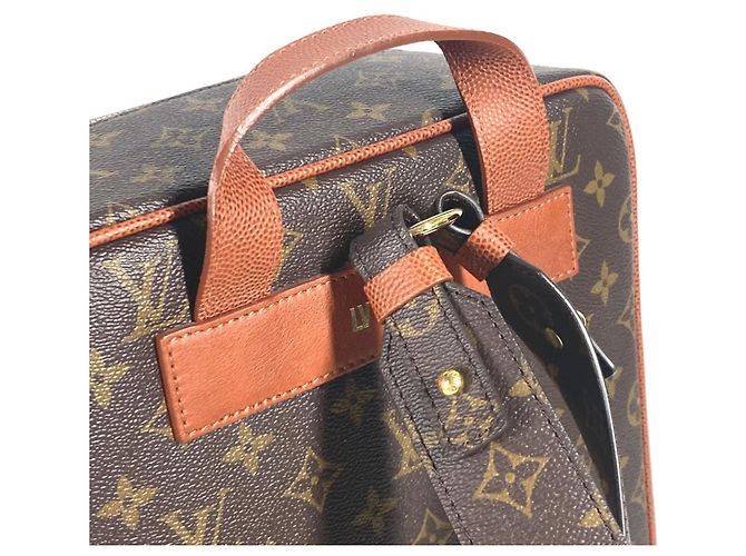 Louis Vuitton NBA Collaboration Shoebox Backpack Brown Monogram - view 8