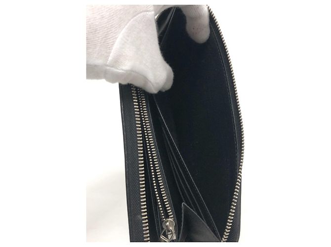 Louis Vuitton Epi Leather Long Wallet Black - view 13