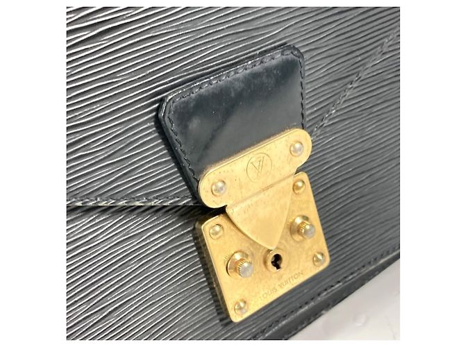 Borsa Monceau Epi di Louis Vuitton Nero - vista 11