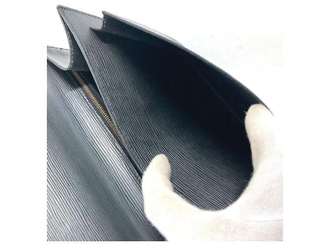 Borsa Monceau Epi di Louis Vuitton Nero - vista 16