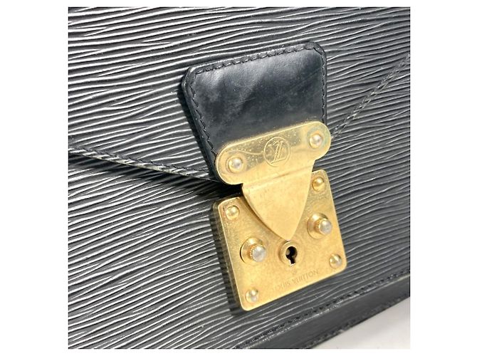 Borsa Monceau Epi di Louis Vuitton Nero - vista 5