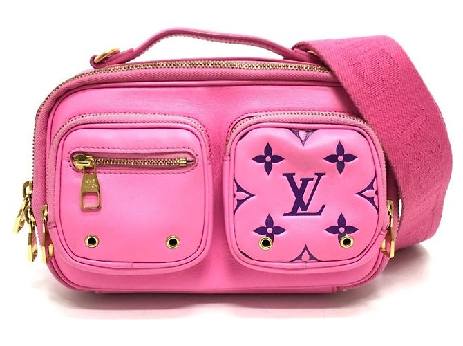 Borsa a tracolla Utility M59244 di Louis Vuitton Marrone Rosa - vista 2