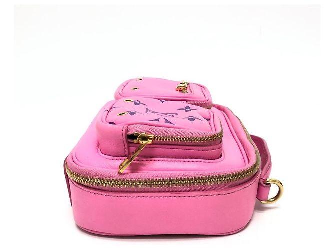 Borsa a tracolla Utility M59244 di Louis Vuitton Marrone Rosa - vista 5