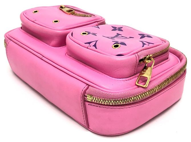 Borsa a tracolla Utility M59244 di Louis Vuitton Marrone Rosa - vista 6