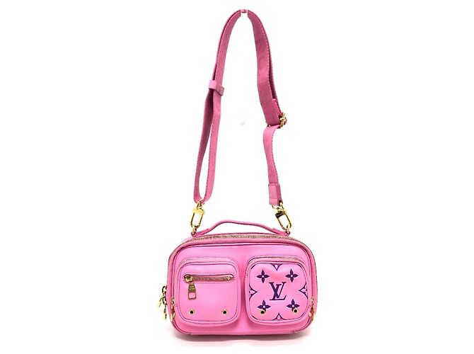 Borsa a tracolla Utility M59244 di Louis Vuitton Marrone Rosa - vista 8