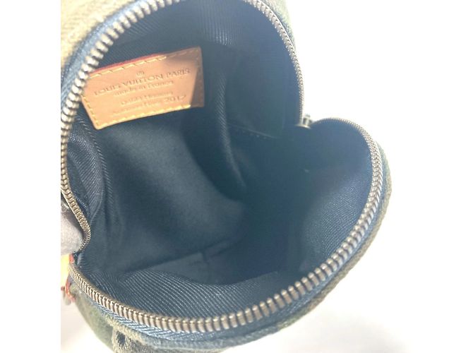 Louis Vuitton Camouflage Nano Rucksack Charm Grün - Ansicht 13