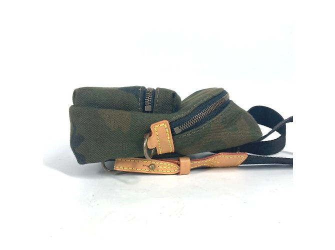 Louis Vuitton Camouflage Nano Rucksack Charm Grün - Ansicht 3