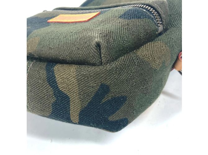 Louis Vuitton Camouflage Nano Rucksack Charm Grün - Ansicht 6