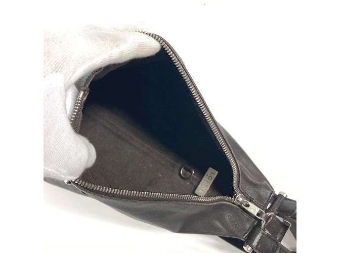 Zaino e borsa a spalla in pelle Loewe Anton Marrone - vista 9