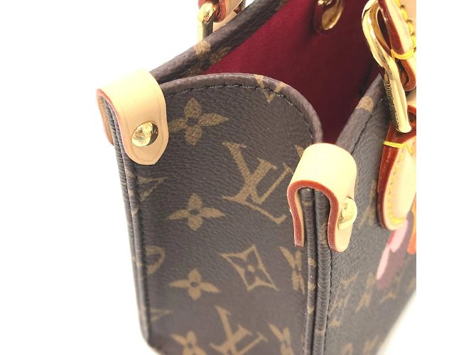 Borsa a Spalla in Tela Monogram Louis Vuitton Marrone Monogramma - vista 7