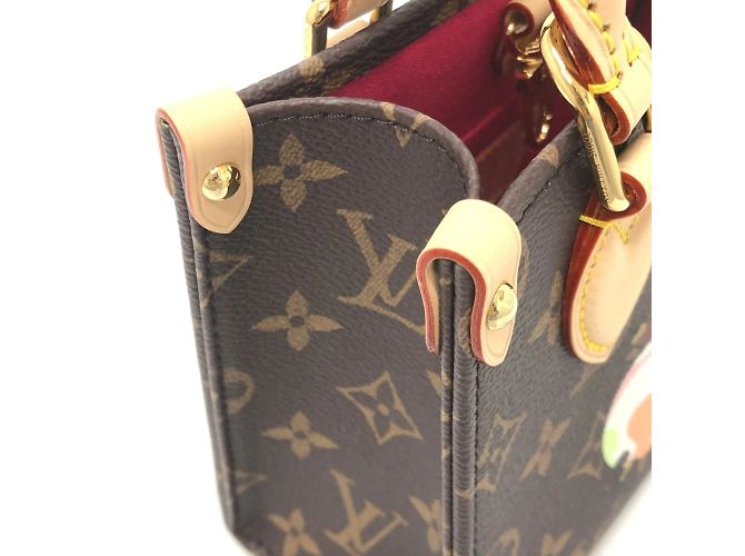 Borsa a Spalla in Tela Monogram Louis Vuitton Marrone Monogramma - vista 8