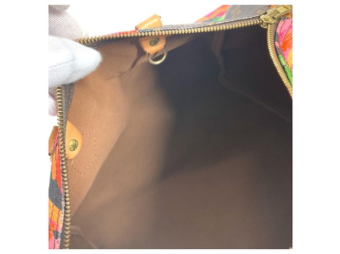 Borsa Speedy 30 Monogramma Rosa Louis Vuitton Marrone - vista 17