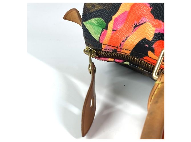Borsa Speedy 30 Monogramma Rosa Louis Vuitton Marrone - vista 9