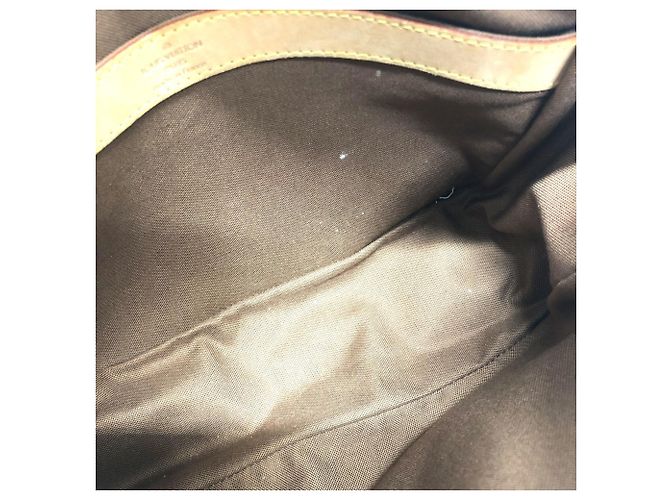 Louis Vuitton Monogram Naviglio Crossbody Bag Brown - view 14