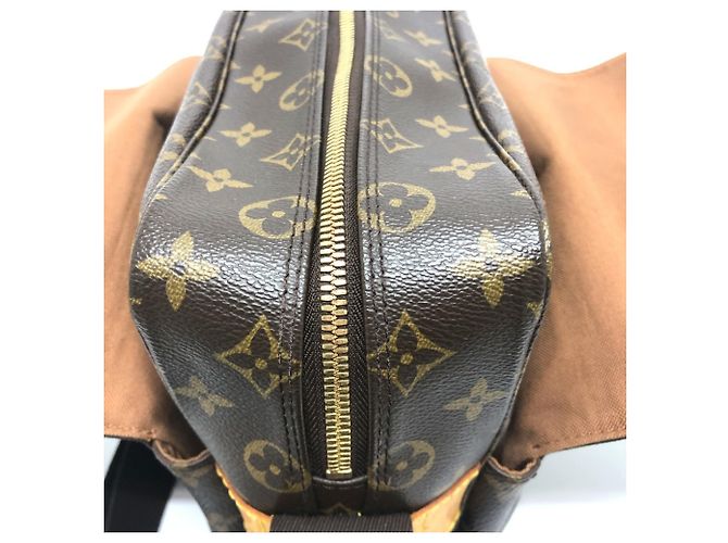 Louis Vuitton Monogram Naviglio Crossbody Bag Brown - view 16