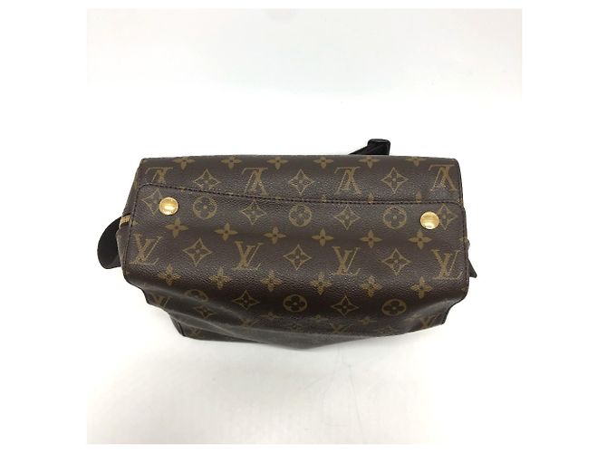 Louis Vuitton Monogram Naviglio Crossbody Bag Brown - view 3