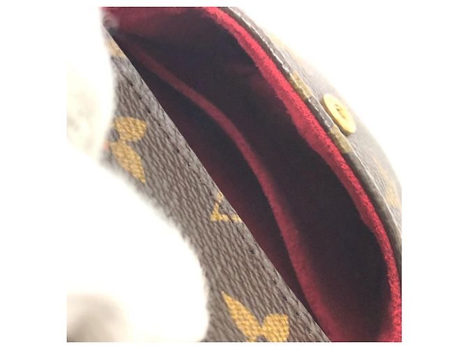 Louis Vuitton Monogram Partition Pochette Pouch Brown - view 13