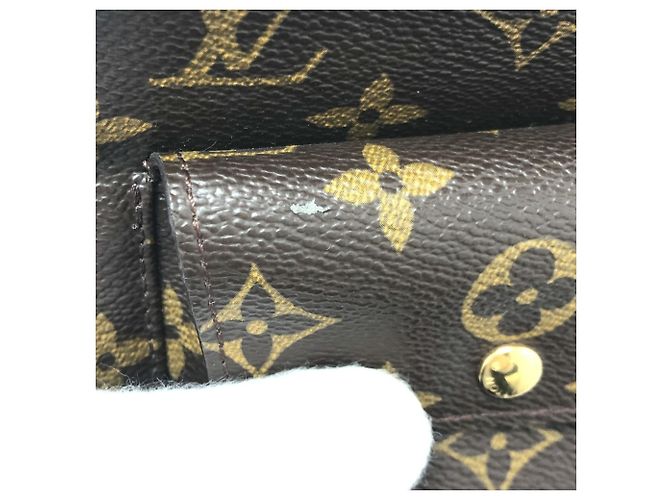 Louis Vuitton Monogram Partition Pochette Pouch Brown - view 14