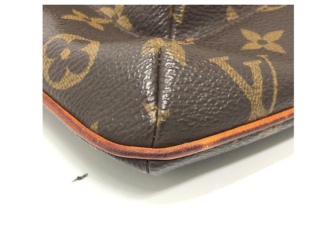 Louis Vuitton Monogram Partition Pochette Pouch Brown - view 8