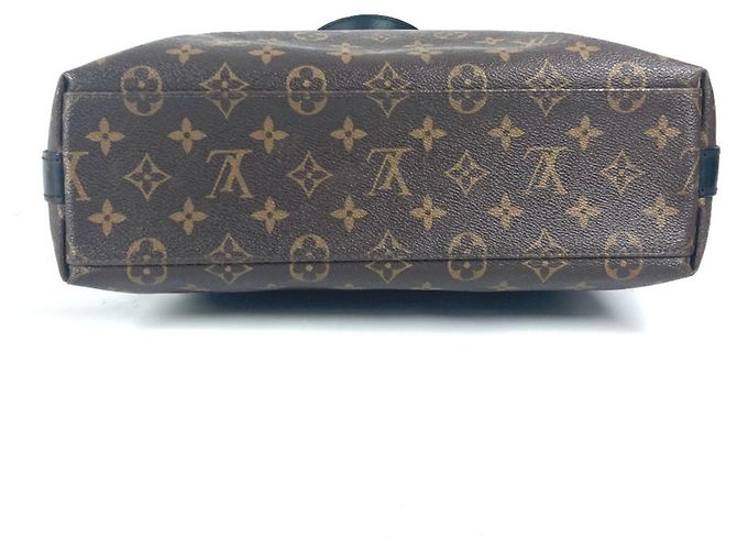 Louis Vuitton Monogram Macassar Kitan Aktentasche Braun Schwarz - Ansicht 5
