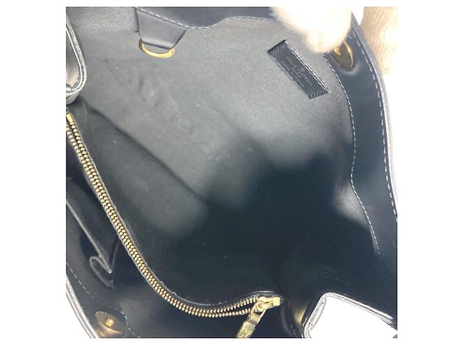 Borsa a Spalla Louis Vuitton Epi Mandala MM Nero - vista 15