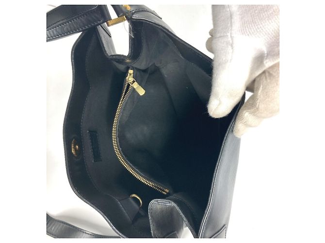 Borsa a Spalla Louis Vuitton Epi Mandala MM Nero - vista 18