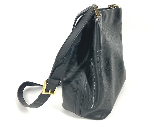 Borsa a Spalla Louis Vuitton Epi Mandala MM Nero - vista 3