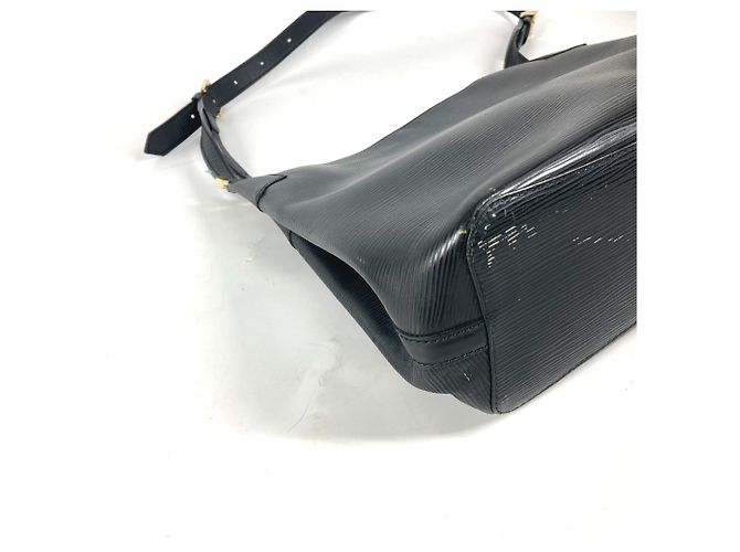 Borsa a Spalla Louis Vuitton Epi Mandala MM Nero - vista 7