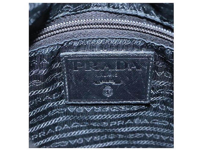 PRADA Borsa a Spalla in Nylon Kaki Nero Auth bs23050 Cachi - vista 19