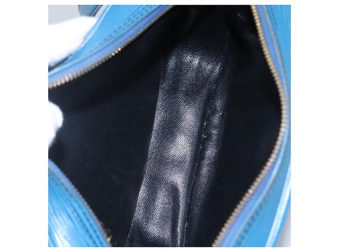 LOUIS VUITTON Borsa a Spalla Epi June Feuille Blu M52155 LV Auth ti2813 - vista 10