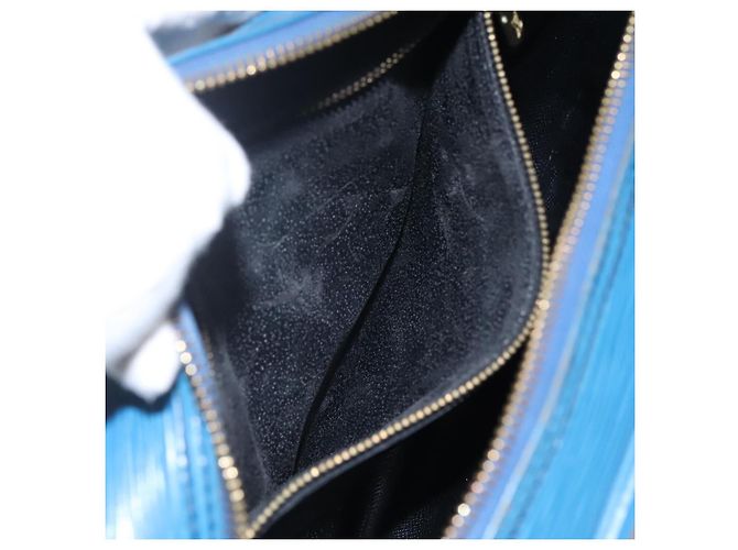 LOUIS VUITTON Borsa a Spalla Epi June Feuille Blu M52155 LV Auth ti2813 - vista 11