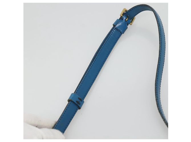LOUIS VUITTON Borsa a Spalla Epi June Feuille Blu M52155 LV Auth ti2813 - vista 14