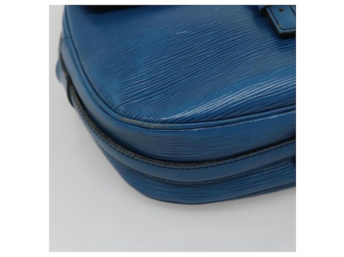 LOUIS VUITTON Borsa a Spalla Epi June Feuille Blu M52155 LV Auth ti2813 - vista 15